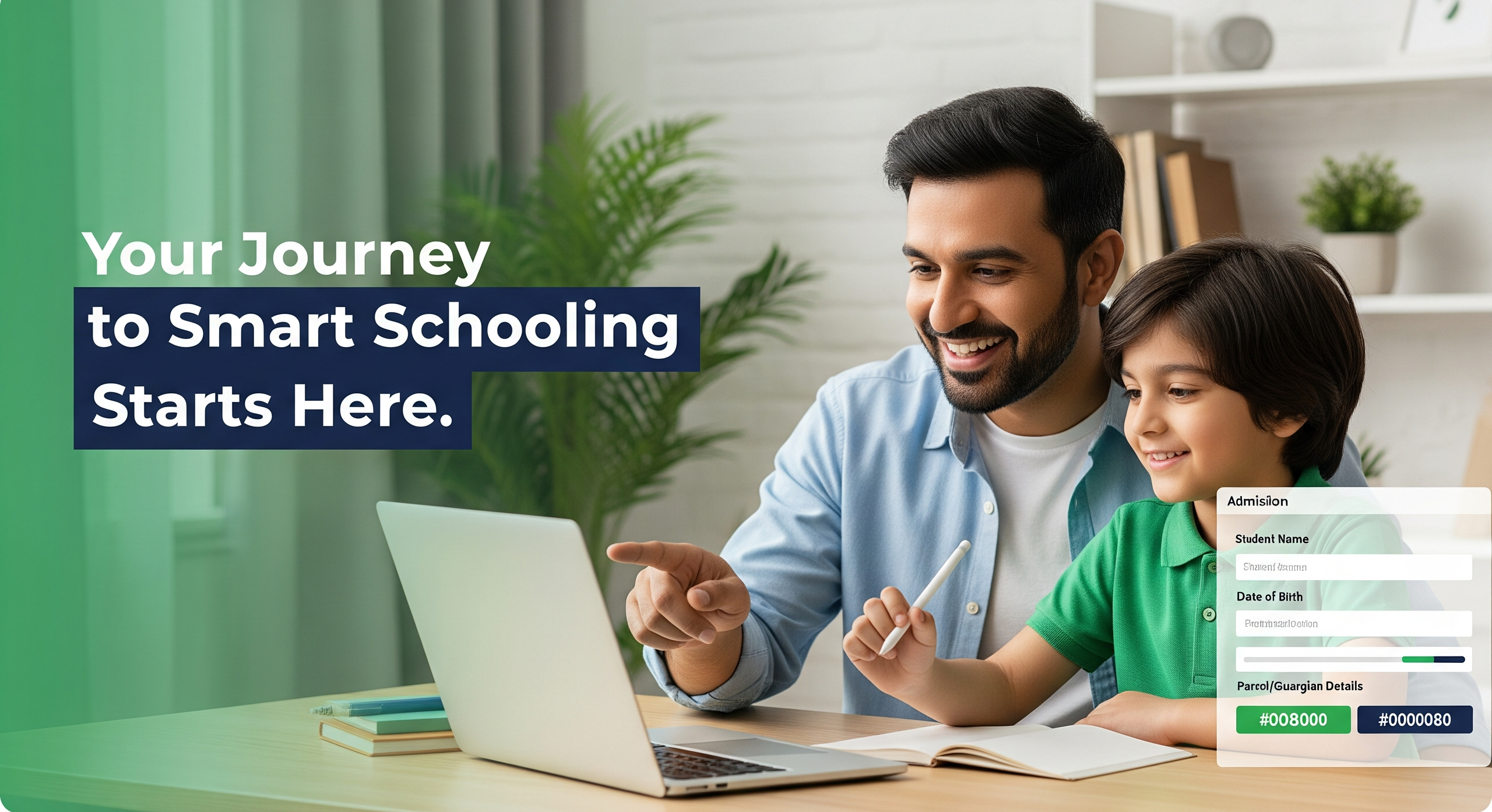 Friendly Swift Schooling representative assisting parents and students — best online school in Pakistan